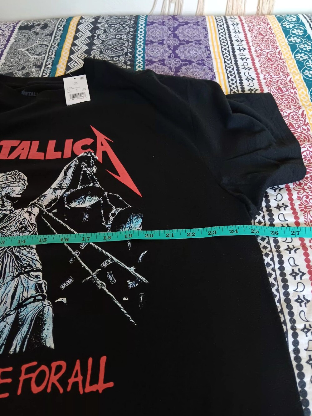 Metallica And Justice For All T-Shirt - Picture 4 of 9